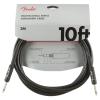 Fender Professional Series Instrument Cable, Straight/Straight 3m Black
