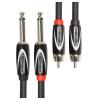 Roland RCC-3-2R28 2x RCA Macho - 2x Jack Macho 1m