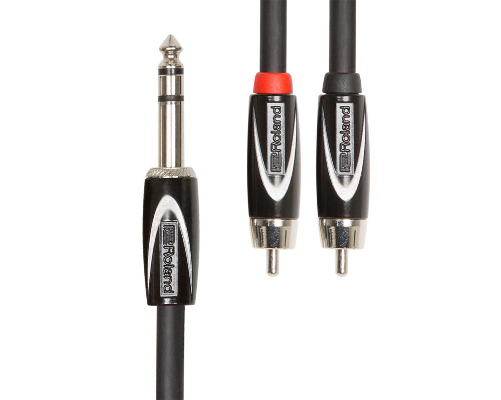 Roland RCC-5-TR2R Jack Stereo / 2 x RCA 1.5m