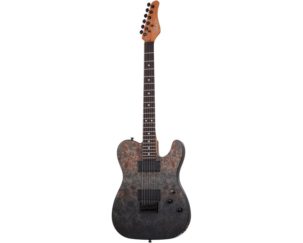 Schecter PT Standard Burl Black Fade Burst