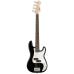 Squier by Fender Mini Precision Bass LRL WPG Black