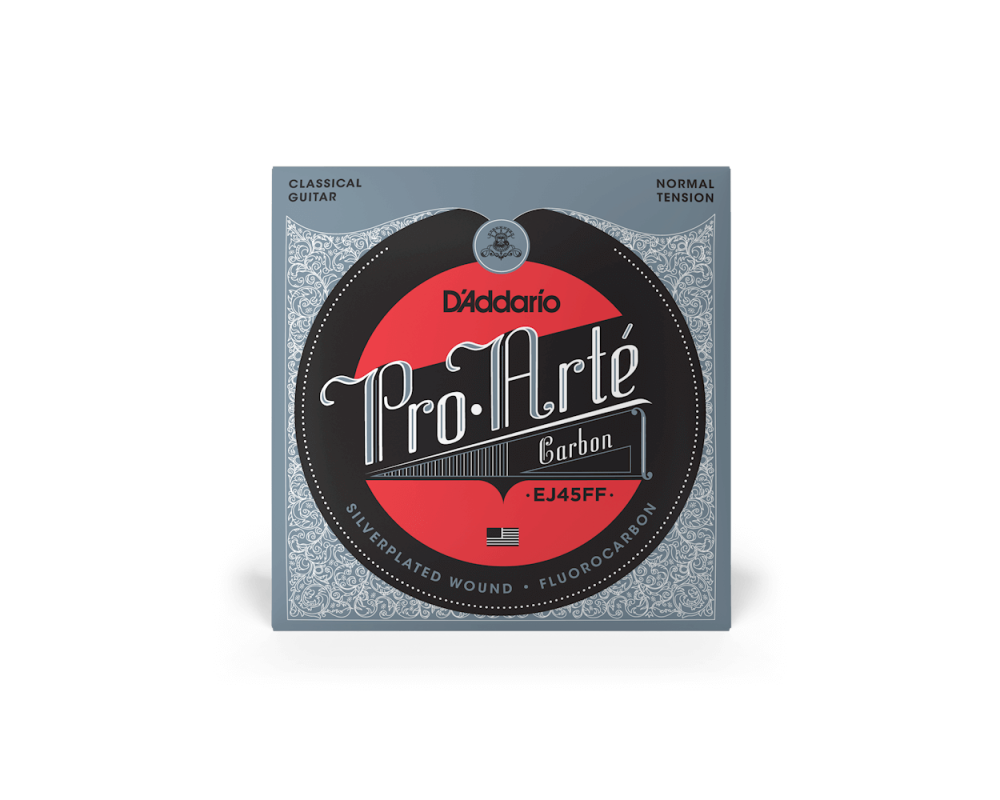 Daddario EJ45FF  Normal Tension, Pro-Arté Carbon Classical Guitar Strings