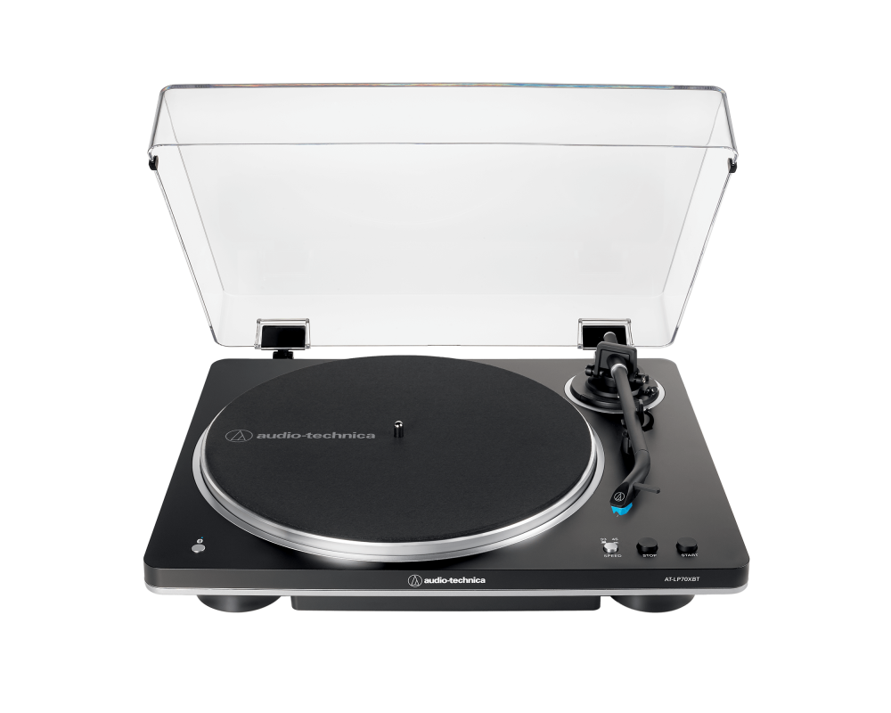 Audio-Technica AT-LP70XBT black Silver