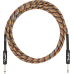 Fender Festival Instrument Cable, Straight/Straight, 3m, Pure Hemp, Rainbow