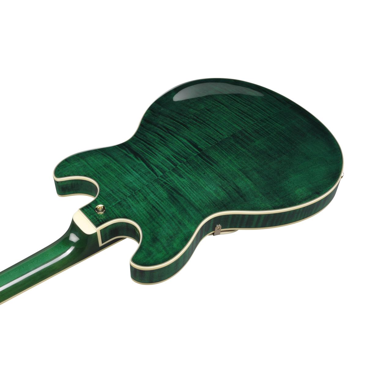 Ibanez AS93FM-TMG Transparent Moss Green