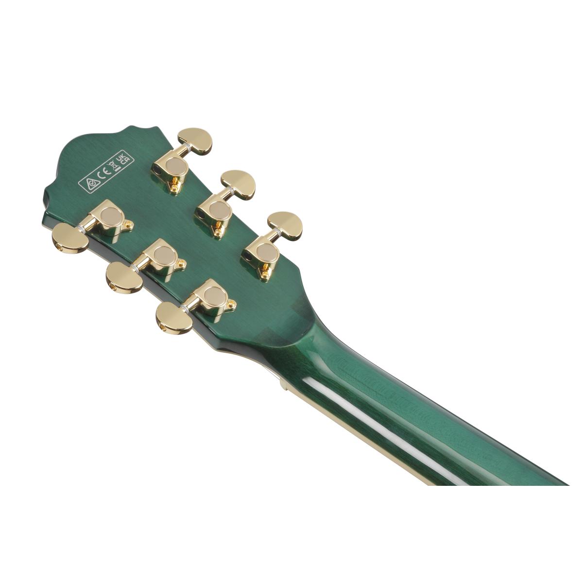Ibanez AS93FM-TMG Transparent Moss Green