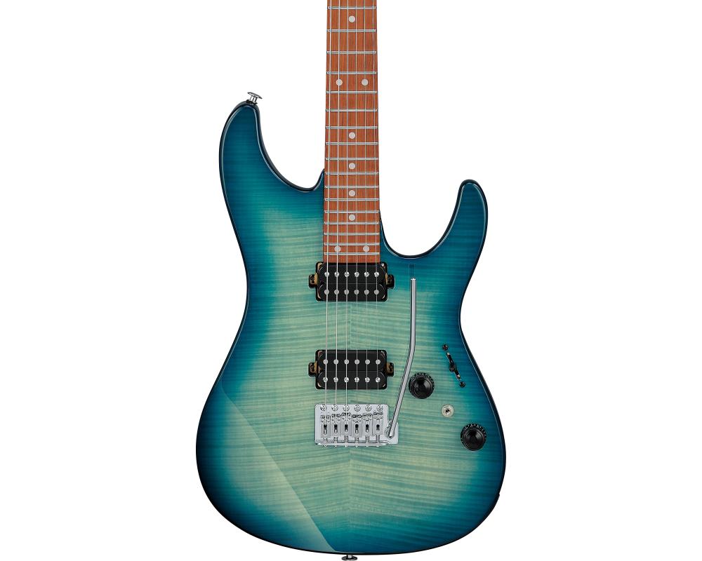 Ibanez AZ24S1F-TXB Trans Turquoise Burst