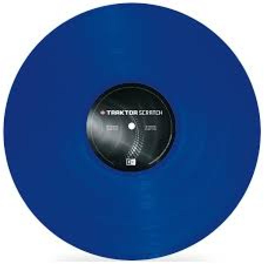 Native Instruments Traktor Scratch Vinyl Blue MkII.