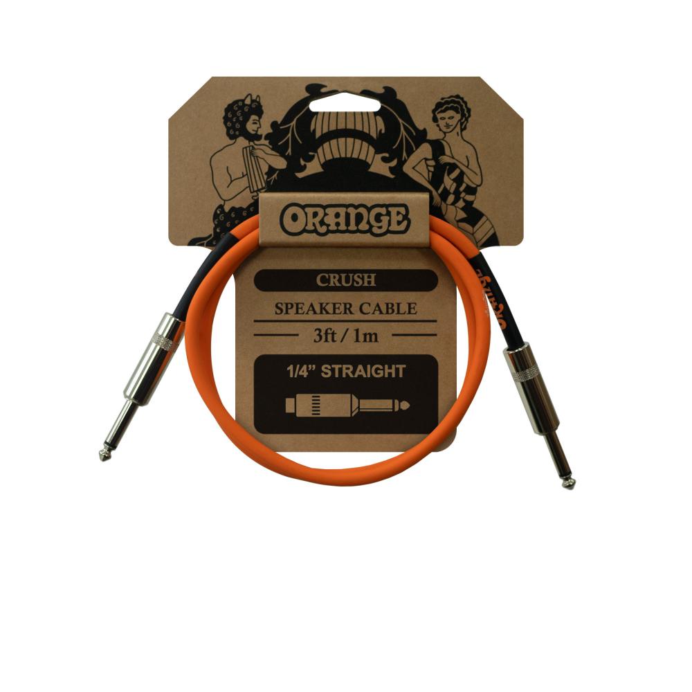 Orange Speaker Cable Orange 1 m