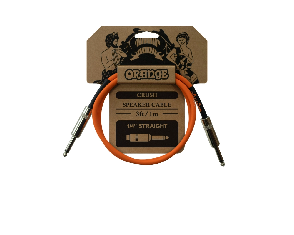 Orange Speaker Cable Orange 1 m