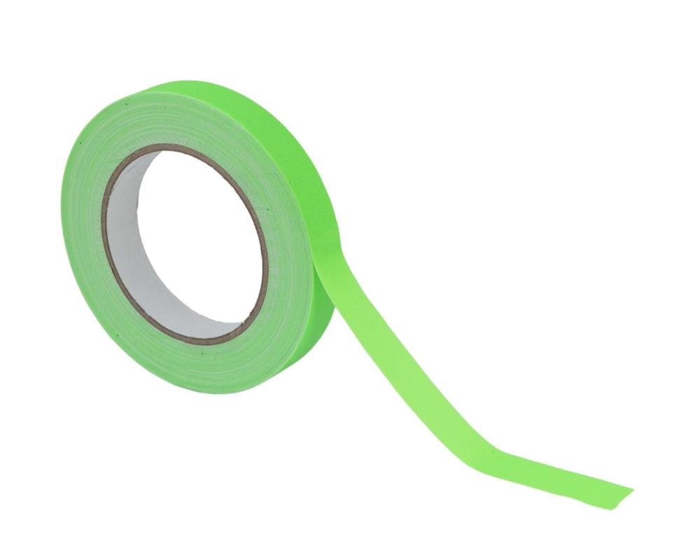 Eurolite Fita Adesiva Green UV Active 19mm/25m
