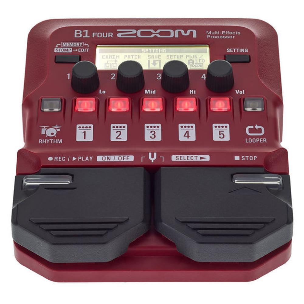Zoom B1 Four Bass Multi Effect