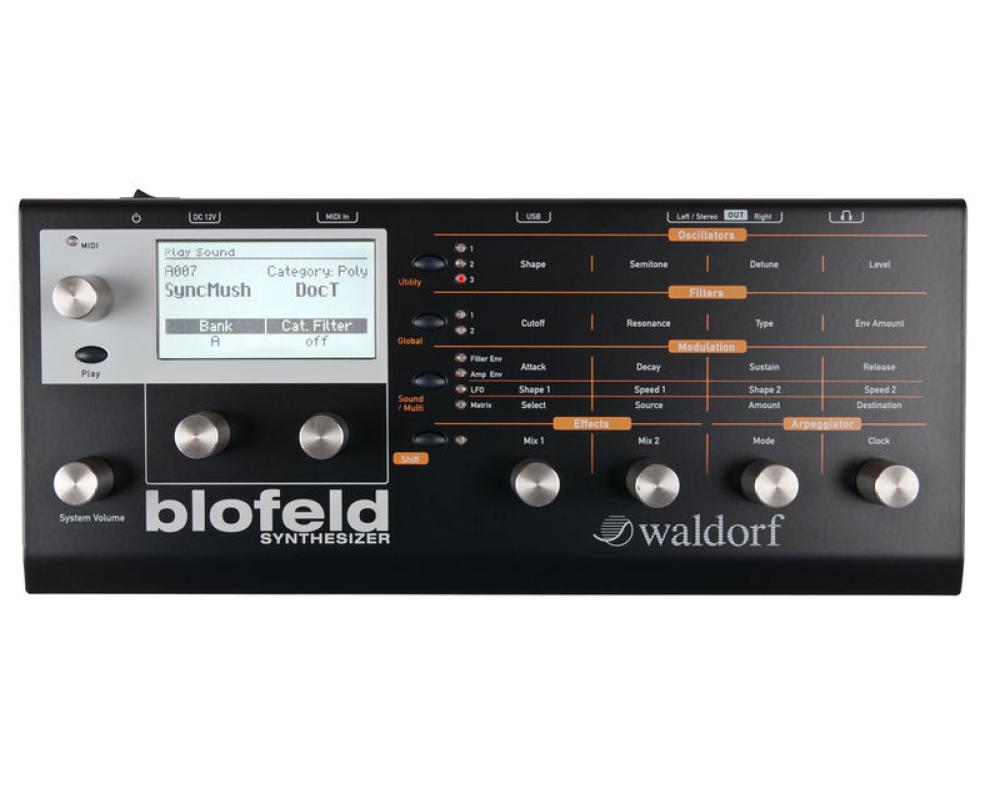Waldorf Blofeld Black