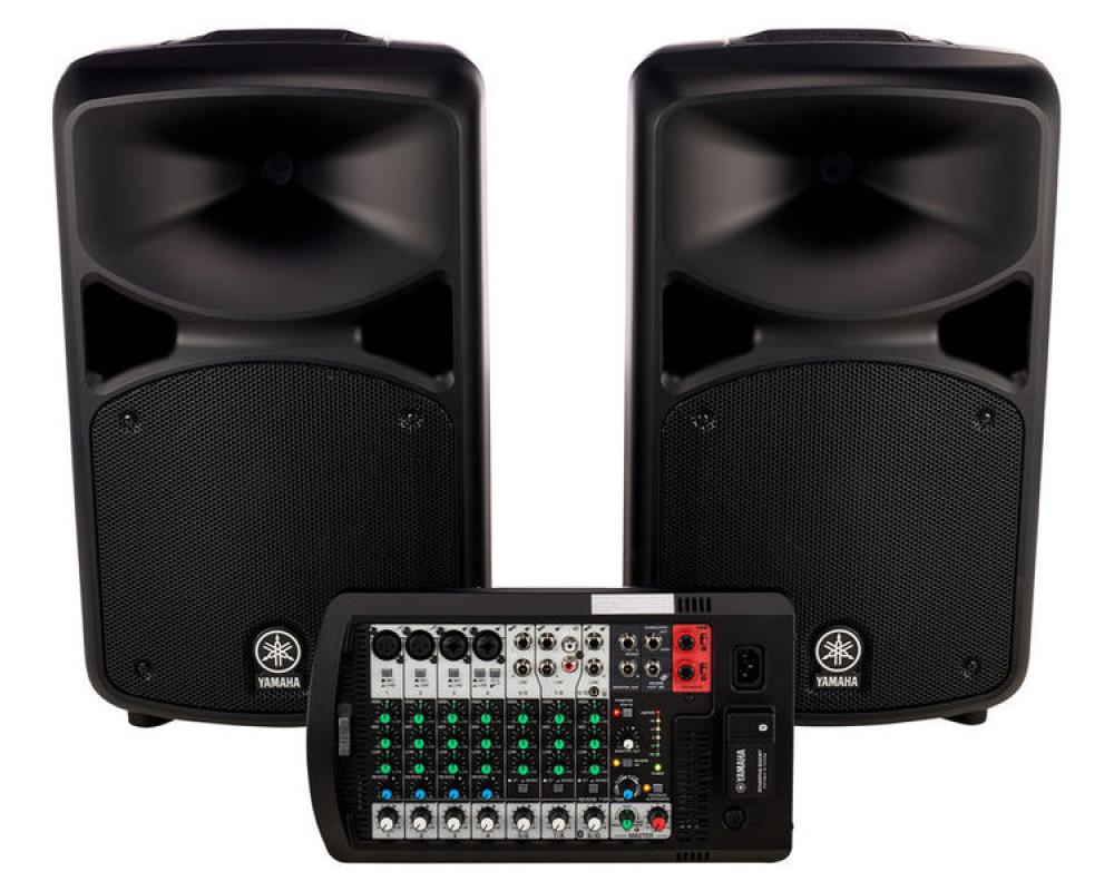 Yamaha STAGEPAS 600BT Conjunto Completo PA de 680W