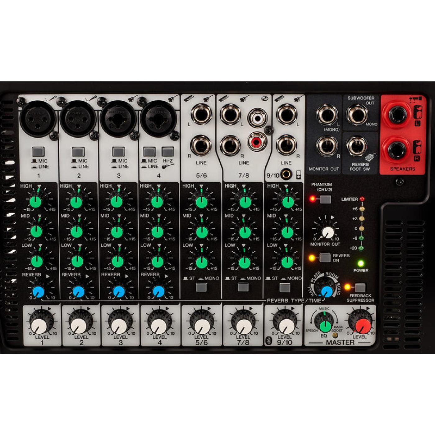 Yamaha STAGEPAS 600BT Conjunto Completo PA de 680W