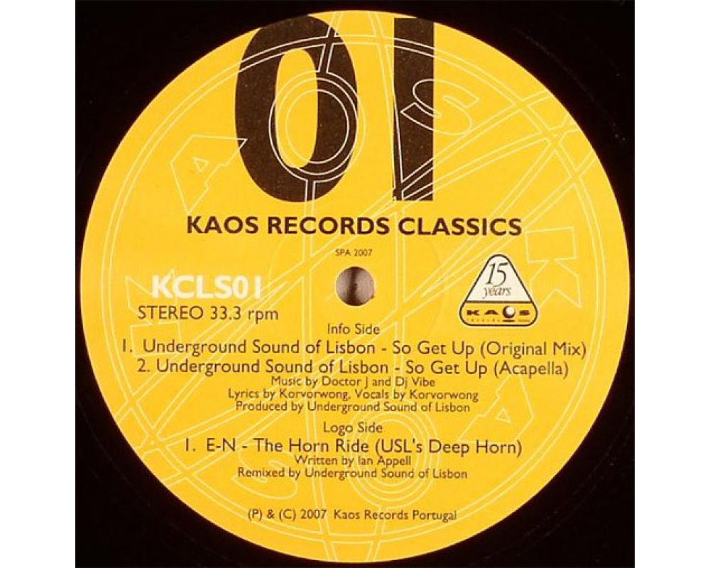 V.A. - Kaos Records Classics 1 (USL - So Get Up & E-N-Dj Vibe)