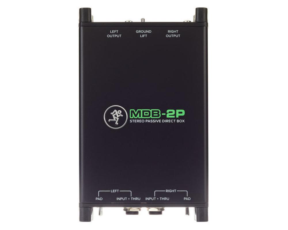 Mackie MDB-2P Stereo Passive Direct Box