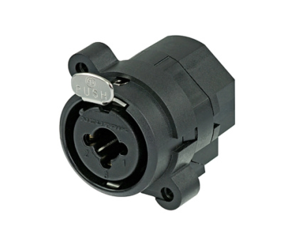 Neutrik Combined XLR receptacle and 1/4" phone jack