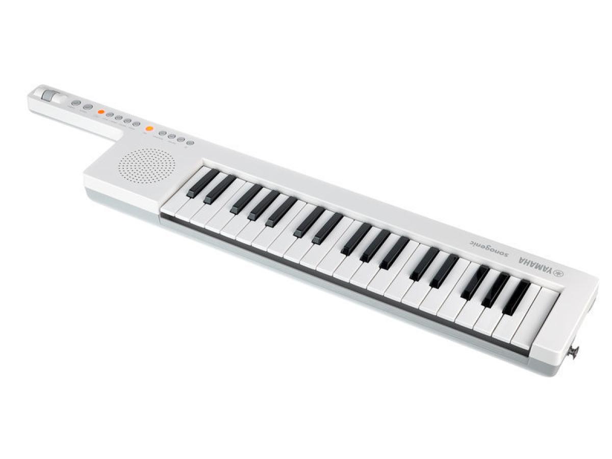 Teclado Yamaha SHS-300 Sonogenic Keytar Branco - Tons Musicais