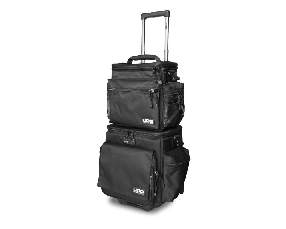 UDG Ultimate SlingBag Trolley Set DeLuxe MK2 Black, Orange Inside