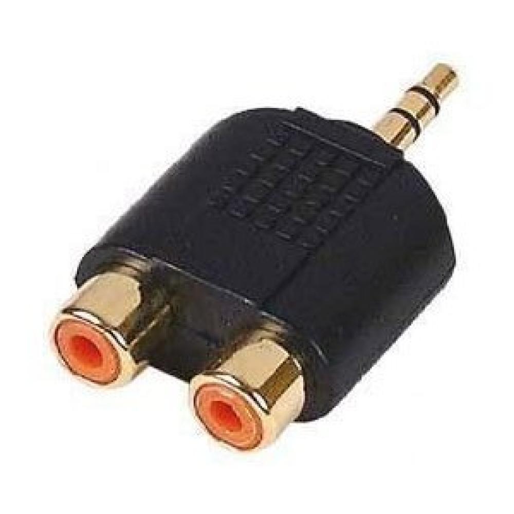Xaccess Mini TRS -  2 x RCA Femea