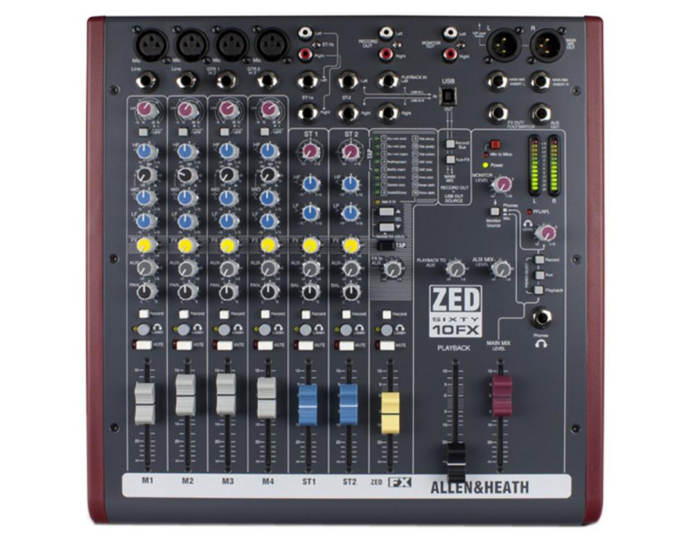 Allen & Heath ZED60-10FX