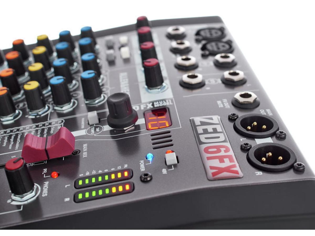 Allen & Heath ZED-6 FX - BimotorDJ