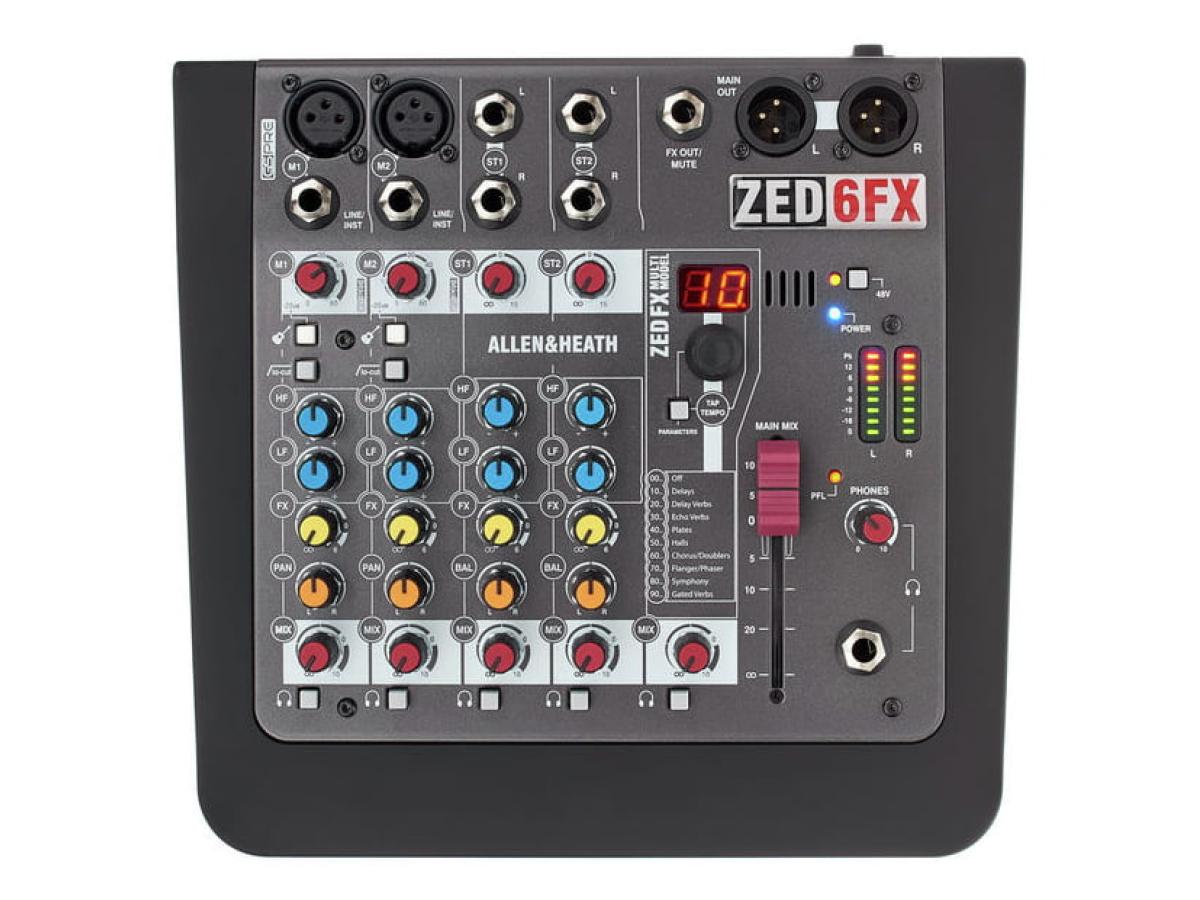 Allen & Heath ZED-6 FX - BimotorDJ