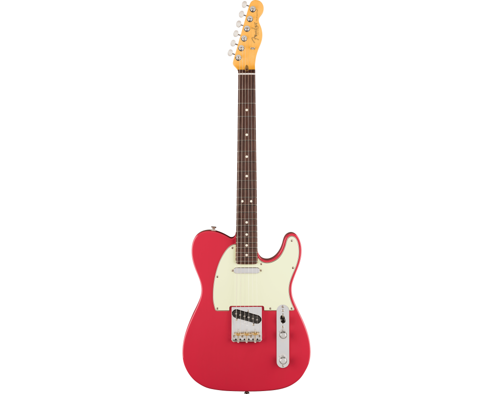 Fender American Professional Classic Telecaster RW Faded Dakota Red
