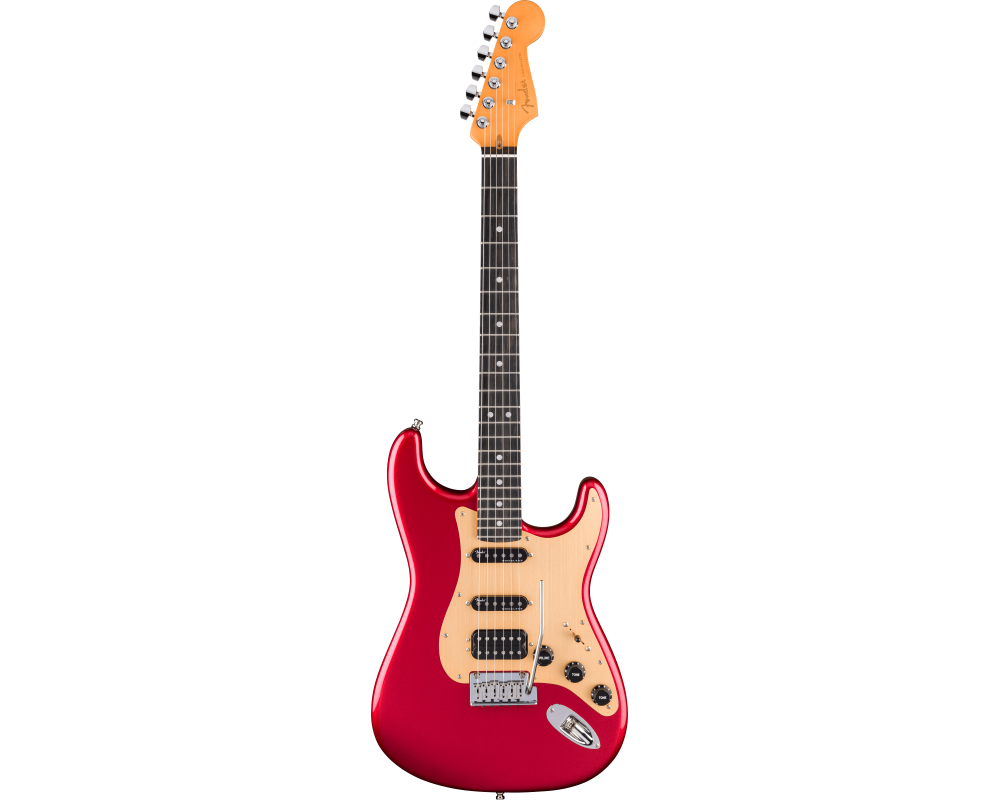 Fender American Ultra II Stratocaster HSS EB Sinister Red Limited Edition