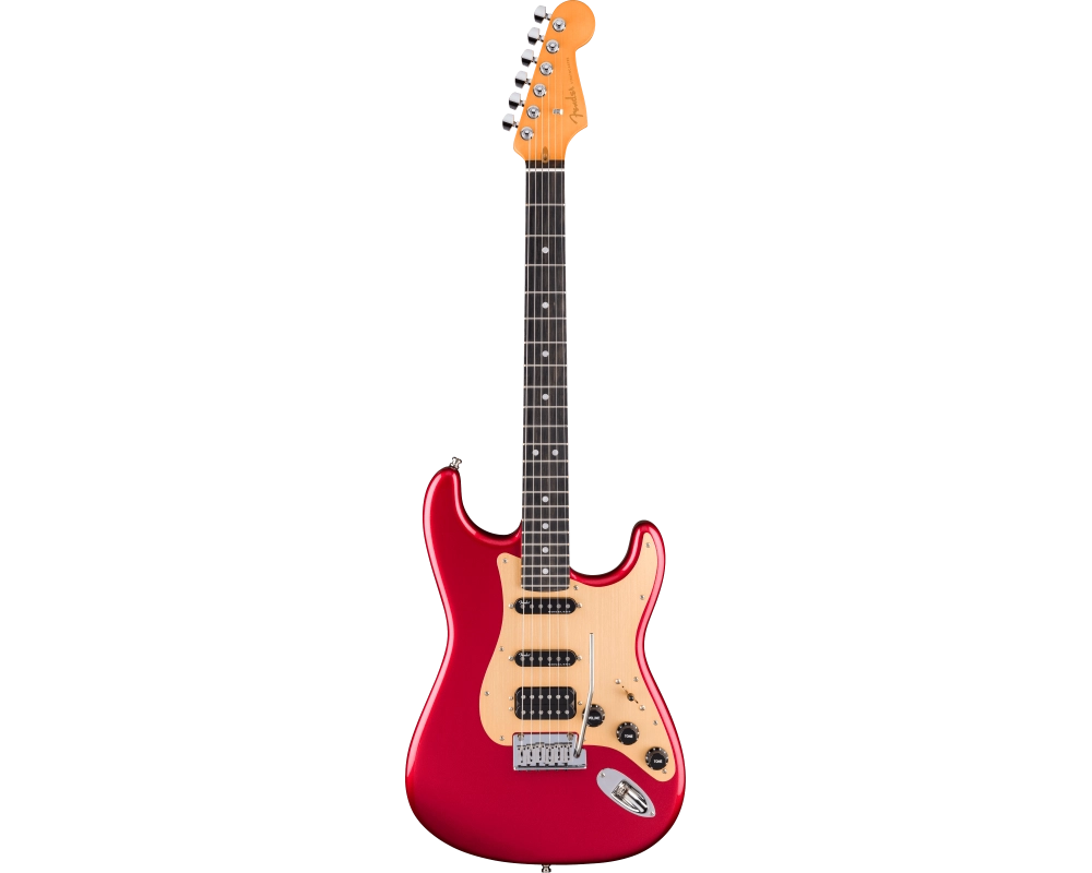 Fender American Ultra II Stratocaster HSS EB Sinister Red Limited Edition