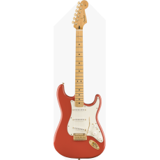 Fender LTD Player Stratocaster MN FRD Gold Fiesta Red