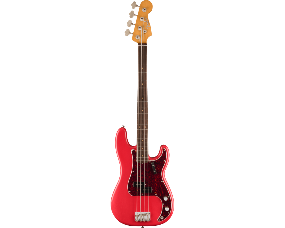 Fender LTD Vintera II Road Worn 60s Precision Bass RW Fiesta Red