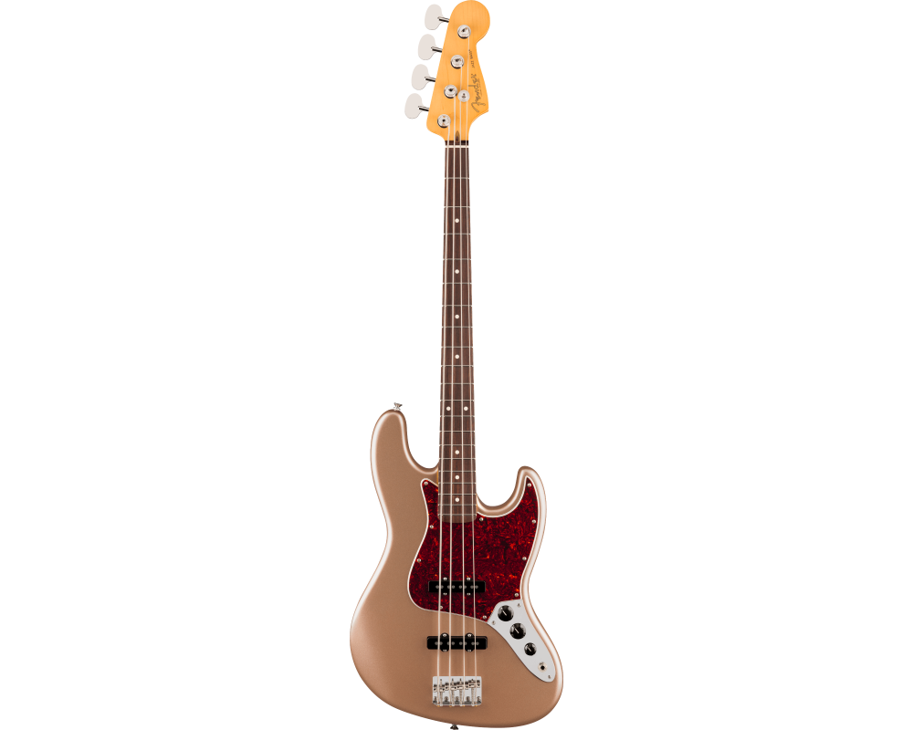 Fender American Professional Classic Jazz Bass RW Faded Firemist Gold