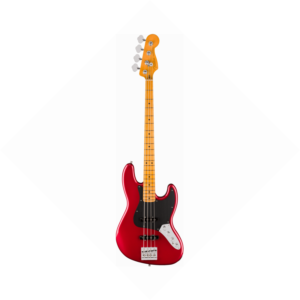 Fender American Ultra II Jazz Bass MN Sinister Red
