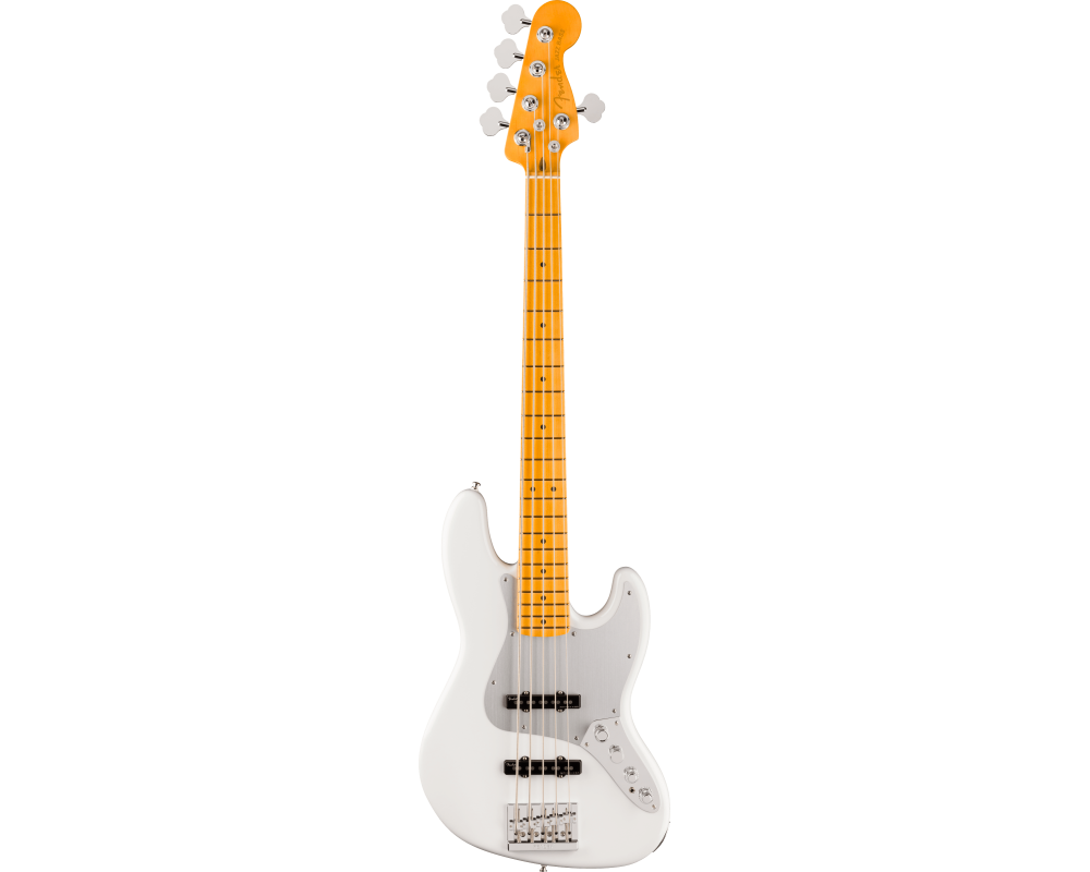 Fender American Ultra II Jazz Bass V, Maple Fingerboard, Avalanche
