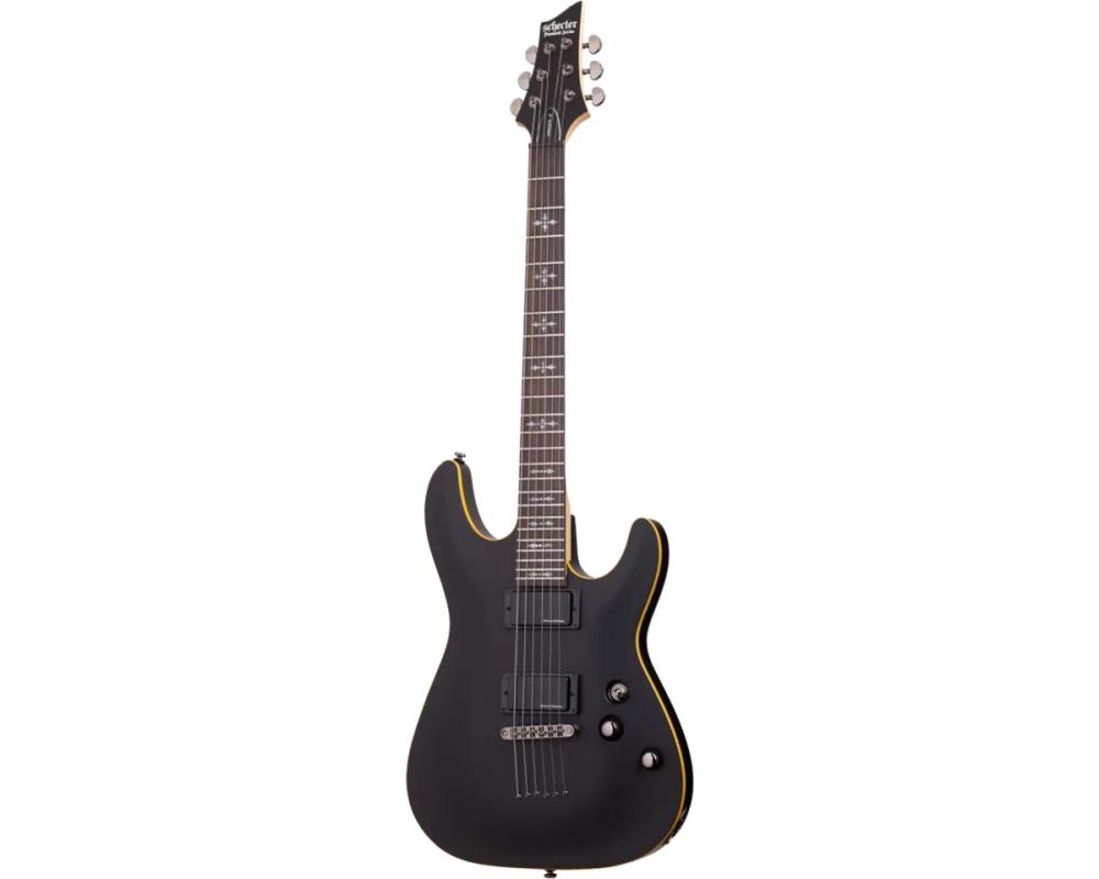 Schecter Demon-6 Aged Black Satin