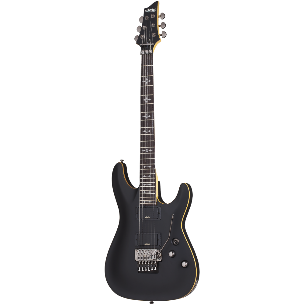 Schecter Demon-6 FR Aged Black Satin