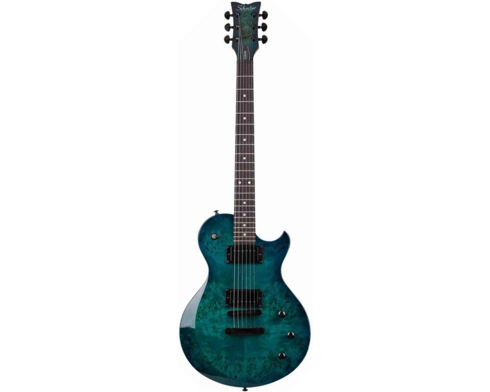 Schecter Solo-II Standard Ocean Blue Burst