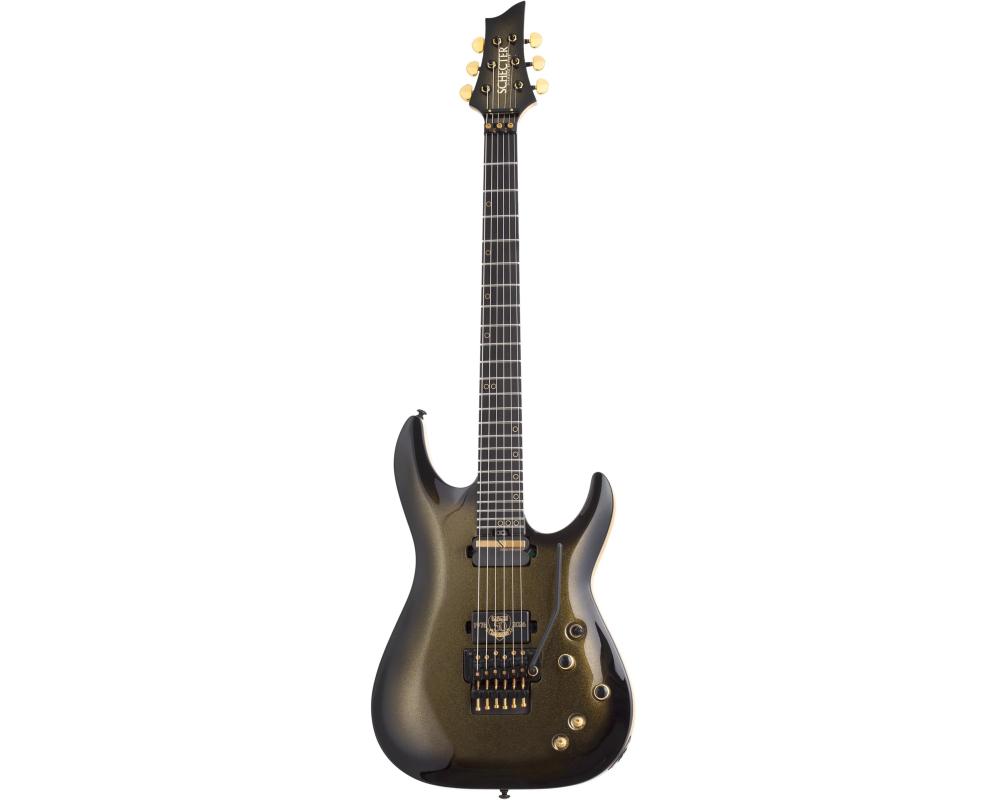 Schecter C-1 FR-S 50th Anniversary Gold Burst