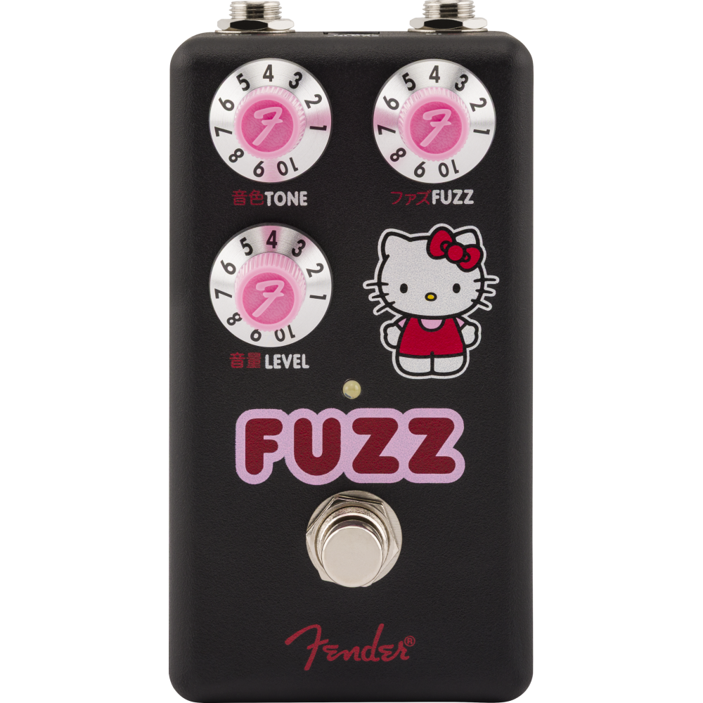 Fender Hello Kitty Black Fuzz Pedal