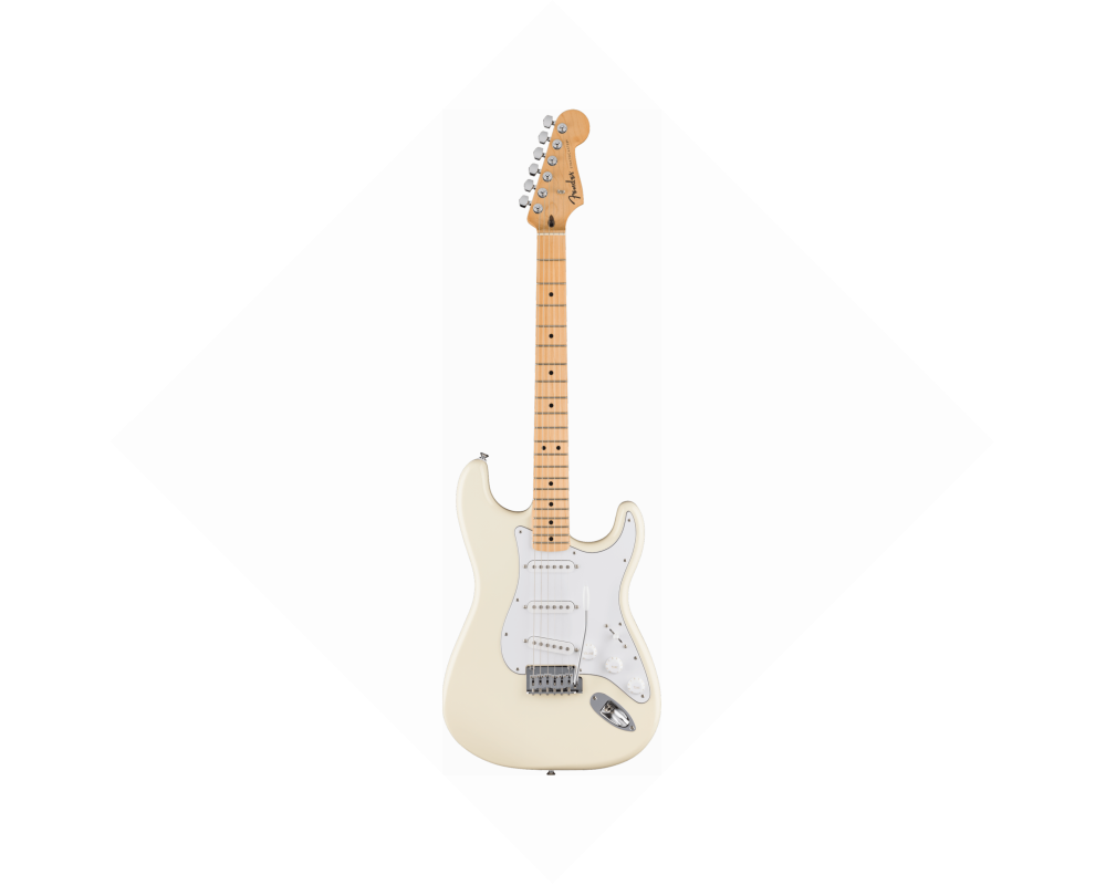Fender Standard Stratocaster MN WPG Olympic White