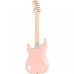 Squier by Fender Mini Stratocaster LRL WPG Shell Pink