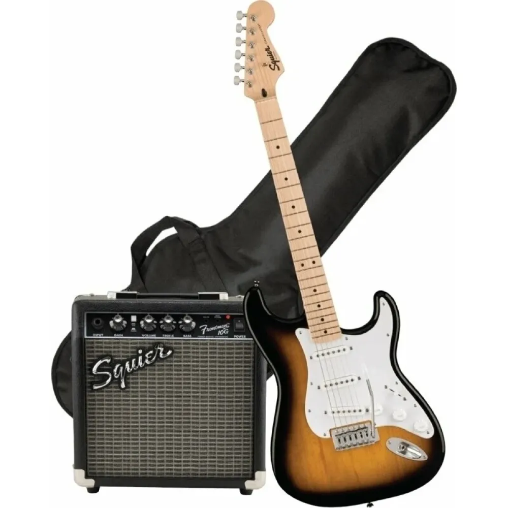 Squier by Fender Sonic Stratocaster Pack 2-Color Sunburst