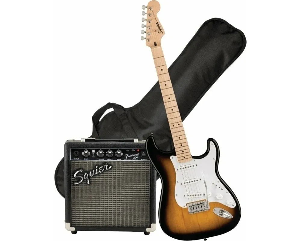Squier by Fender Sonic Stratocaster Pack 2-Color Sunburst