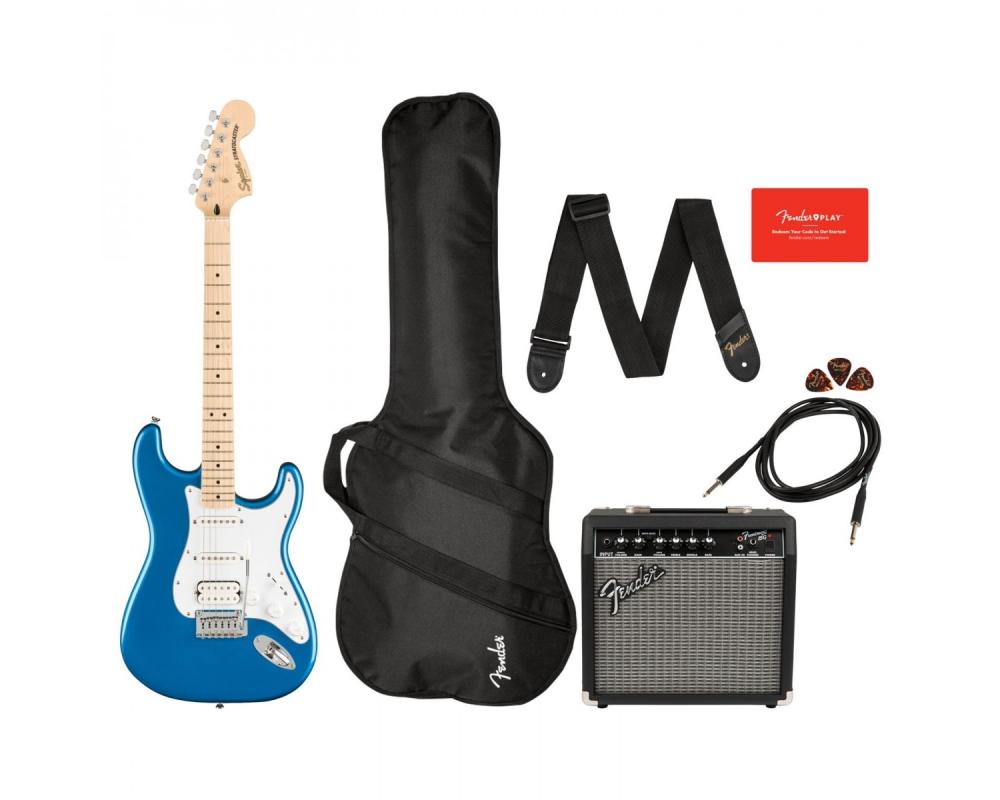 Squier by Fender Affinity Stratocaster HSS MN Pack Lake Placid Blue