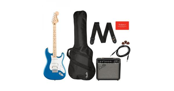 Squier by Fender Affinity Stratocaster HSS MN Pack Lake Placid