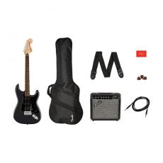 Squier by Fender Affinity Stratocaster HSS PACK CFM Charcoal Frost Metallic