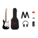 Squier by Fender Affinity Stratocaster Mustang Micro Pack LRL Black