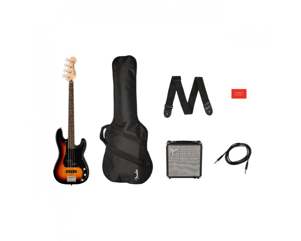 Squier by Fender Affinity Precision Bass PJ Pack 3-Color Sunburst